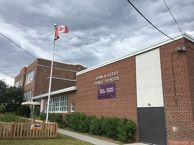 A picture of John A Leslie Public School