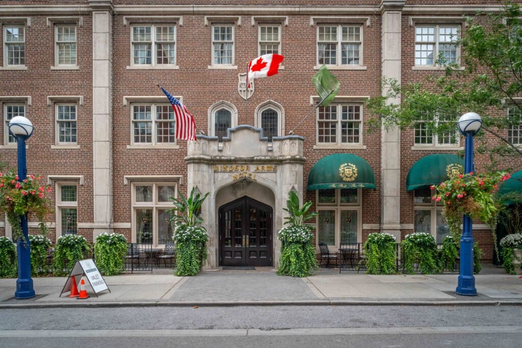 Windsor Arms Residences Front Door